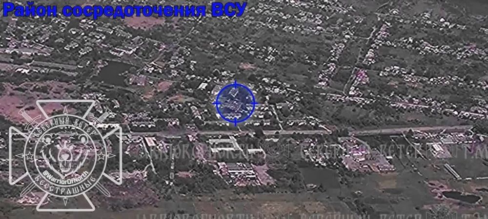 Сброс ФАБ-1500 на пункт дислокации всушников в жилом доме Волчанска Харьковской области