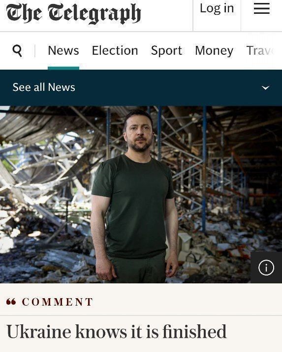 The Telegraph: Украина знает, что все кончено