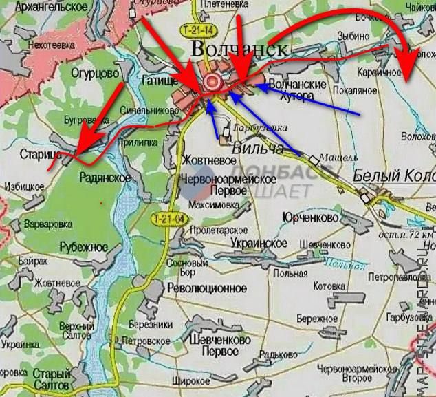 Что происходит на фронте под Харьковом и в Донбассе прямо сейчас? Пишет ТГ-канал «Донбасс решает»: