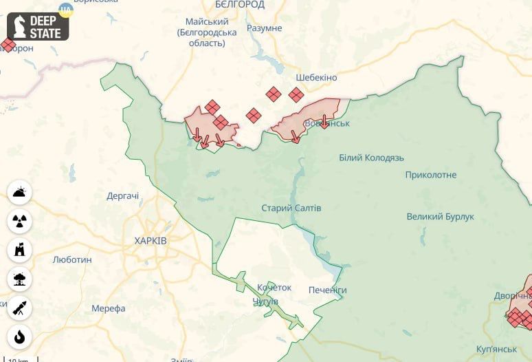 Два майора: Харьковское направление, оценка от каналов противника: