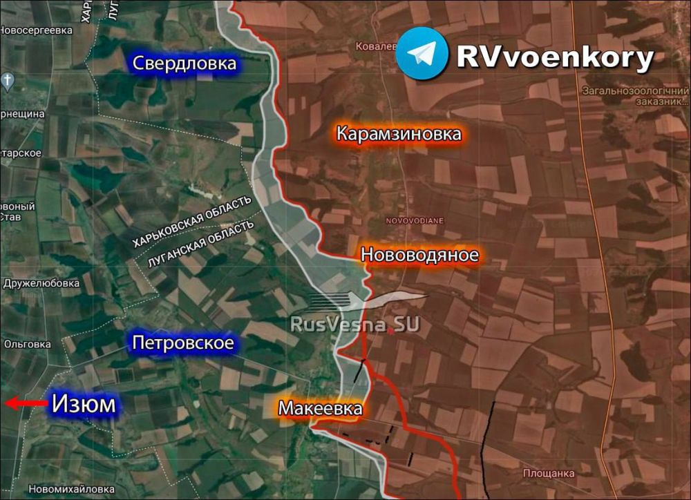 У армии РФ существенный успех на изюмском направлении, они прорываются вглубь обороны ВСУ