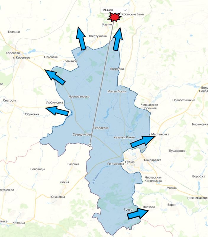 Юрий Баранчик: В суточной сводке Минобороны России за 13 августа указывается, что в Курской области пресечены попытки...