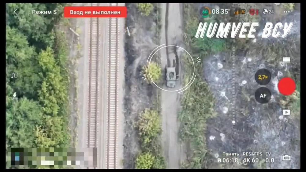 ���������� ��������� ���� �������� ����� ������������ �� ���� HMMWV ��� � ����������� �������