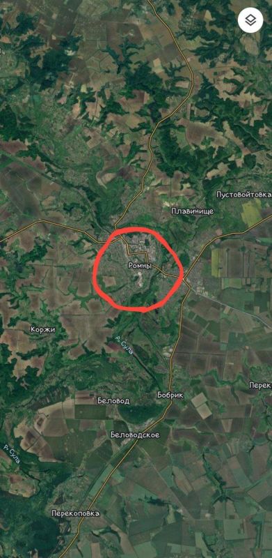 После звуков взрыва в некоторых частях н.п