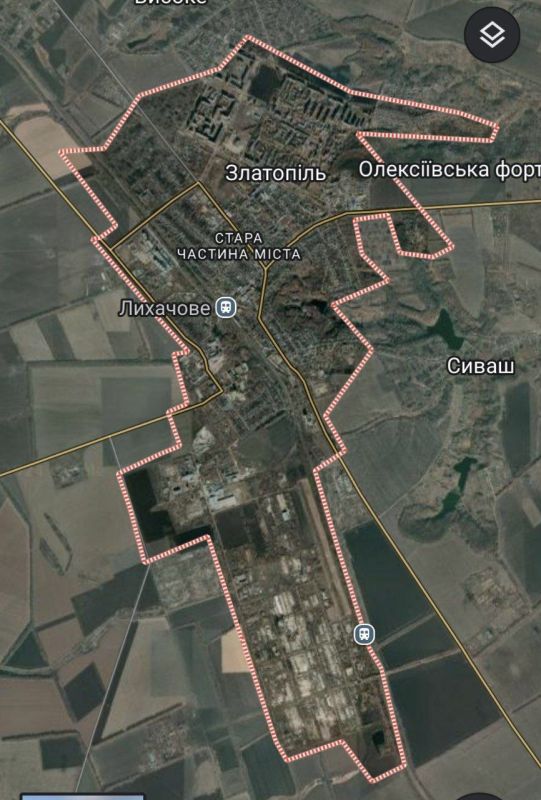 Google Maps изменили название города в Харьковской области - Первомайский на Златополь