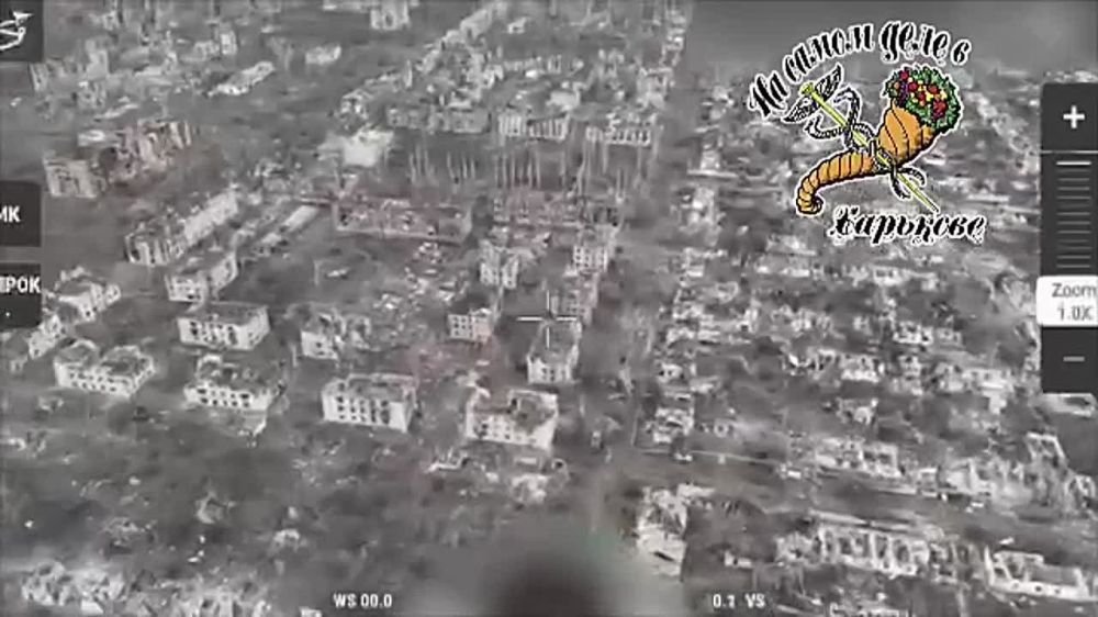 Ещё кадры эффективной работы русских дроноводов на полях СВО!