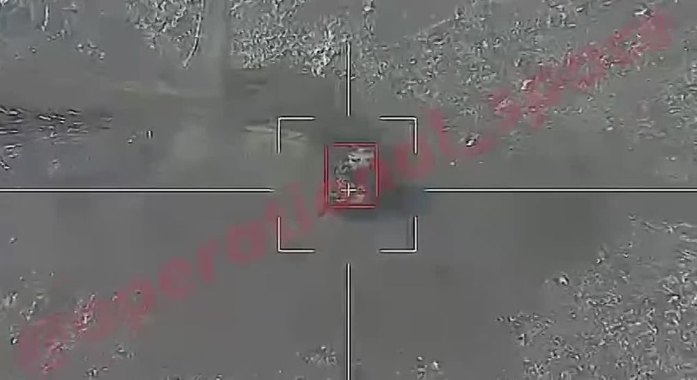 1 танковая армия уничтожила украинскую САУ в районе Синихи Харьковской области