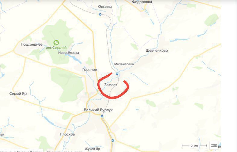 В Замосте Харьковской области поражён пункт ремонта западной бронетехники