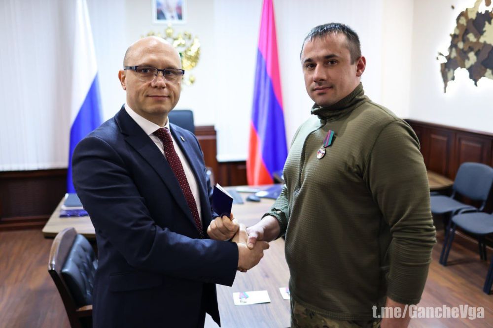 Виталий Ганчев: Встретился с бойцами одного из подразделений ВС РФ, воюющих на Харьковском участке фронта