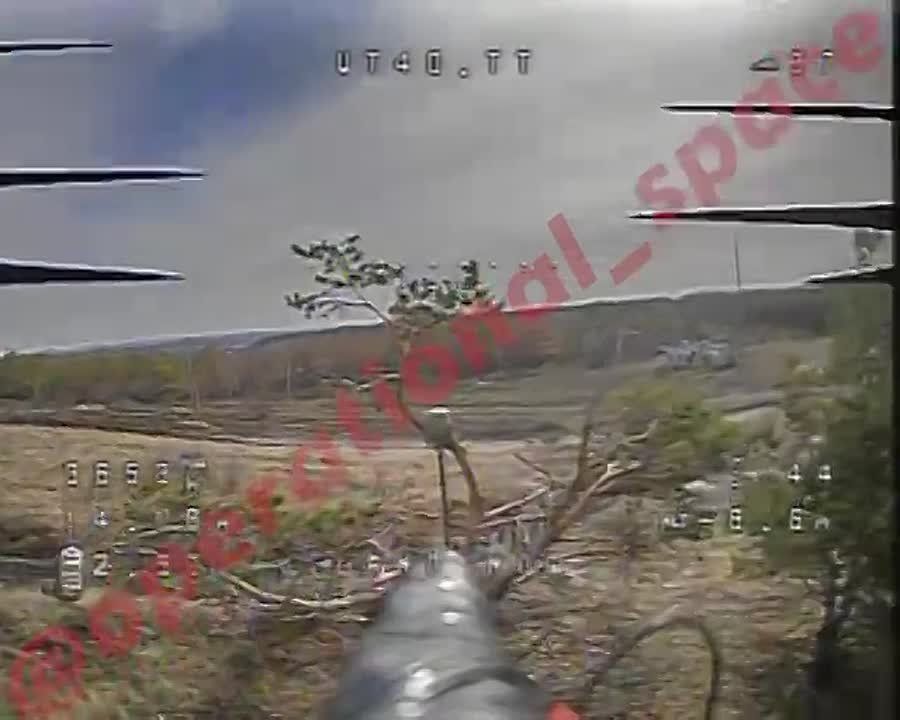 ФПВ дрон 6 армии уничтожил РЛС ВСУ в районе Каменки на Купянском направлении