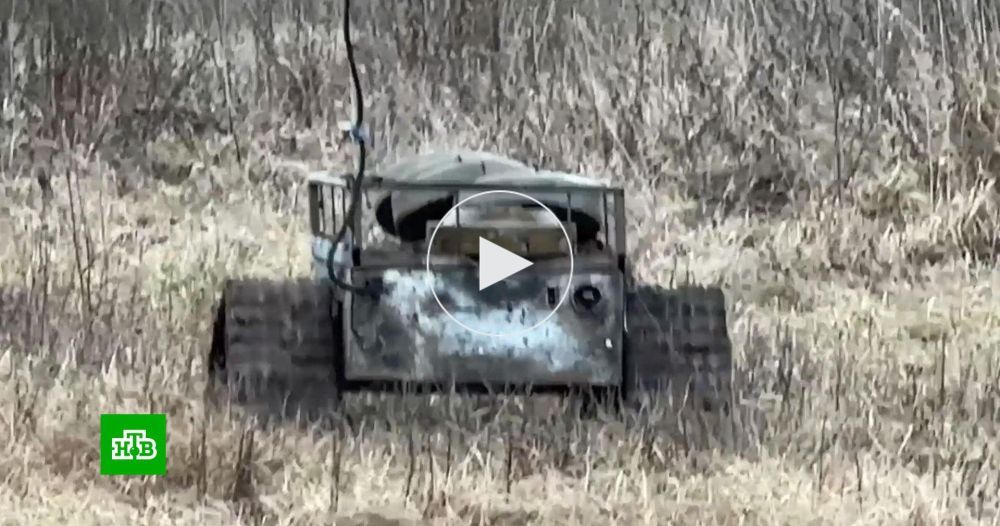 В Харьковской области бойцы группировки «Запад» с помощью роботизированных комплексов разгромили блиндажи ВСУ