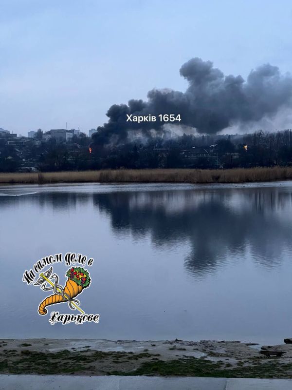 На Немышле немаленький такой пожар!