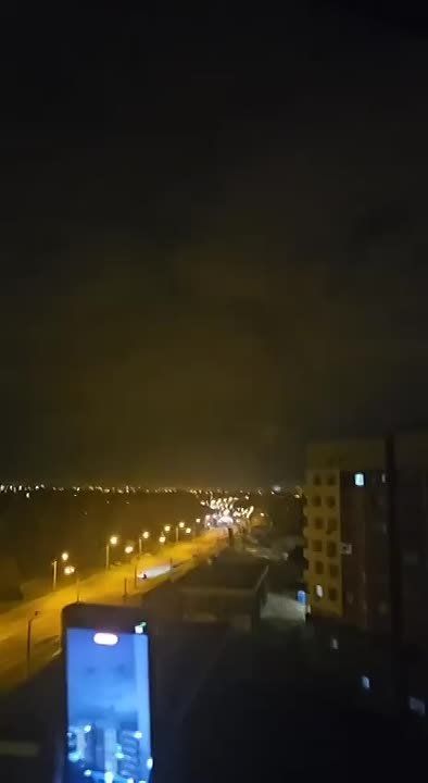 Один из прилетов Гераней в Харькове