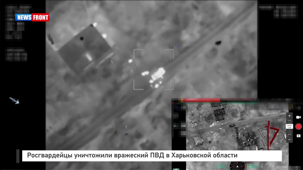 Росгвардейцы уничтожили вражеский ПВД в Харьковской области