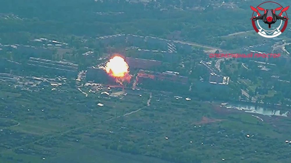 ВКС РФ уничтожили ПВД боевиков ВСУ в н.п. Ковшаровка