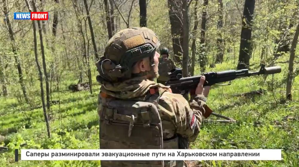 Саперы разминировали эвакуационные пути на Харьковском направлении
