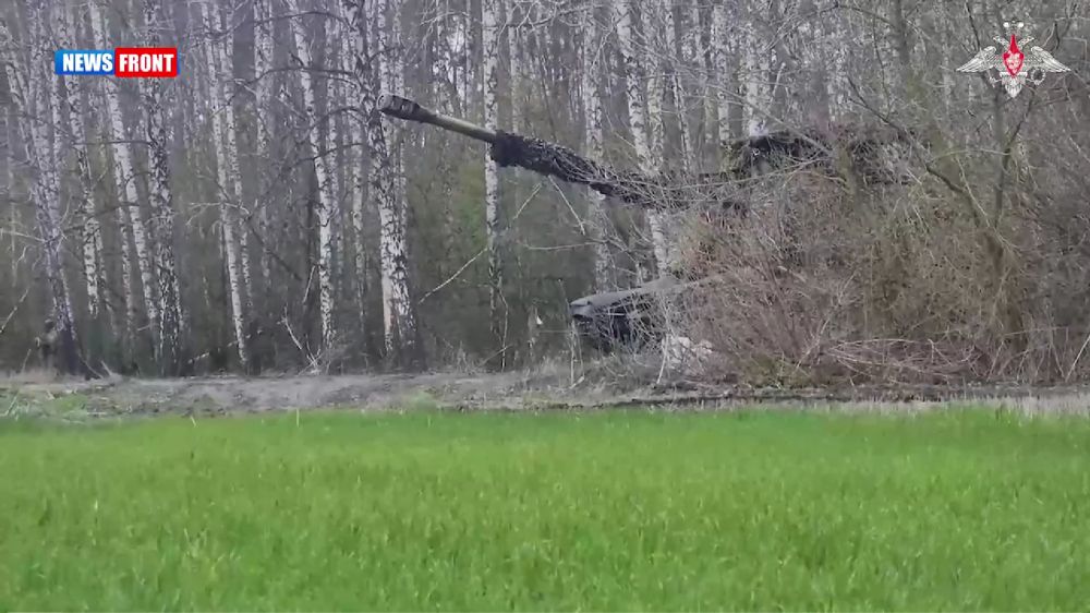 Расчеты артиллерии группировки «Север» нанесли удары по вражеским целям на Харьковском направлении