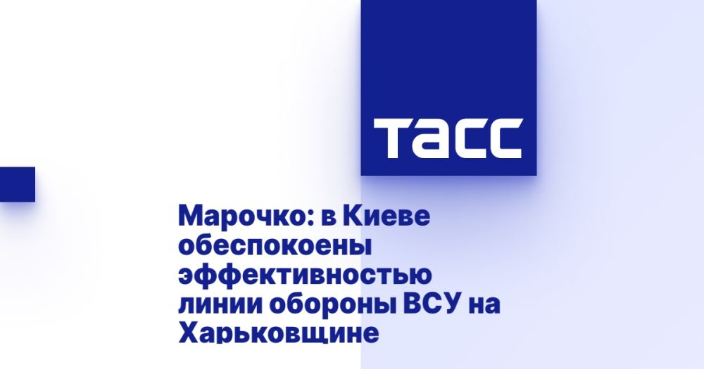 Марочко: в Киеве обеспокоены эффективностью линии обороны ВСУ на Харьковщине