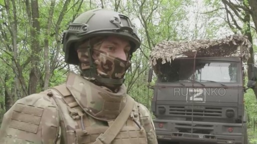 Андрей Руденко: Военнослужащие инженерного подразделения группировки войск «Север» с помощью инженерной системы дистанционного минирования «Земледелие» удаленно заминировали тыловой район ВСУ в ночное время на Харьковском...