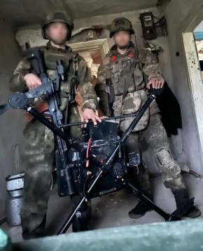 «Малая ПВО» в лице бойцов 116-й бригады Росгвардии передаёт привет с харьковского направления