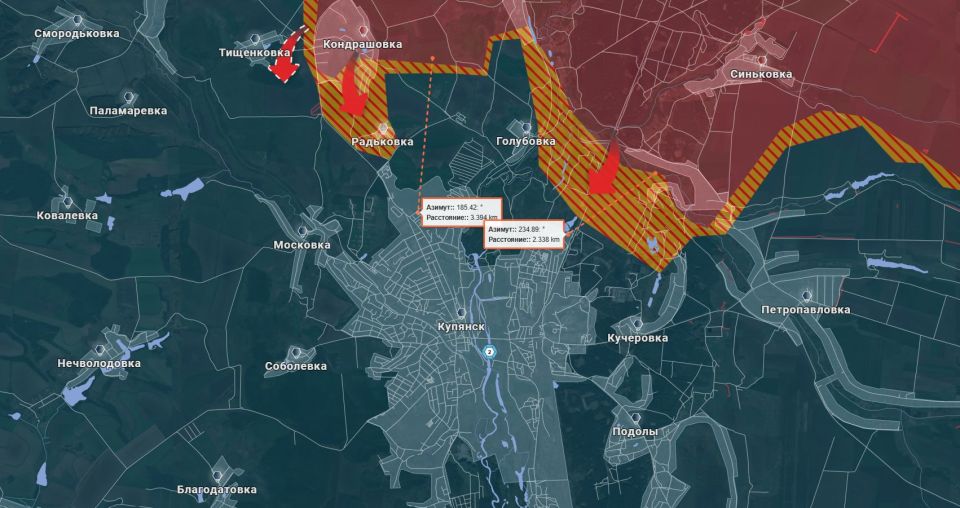 Купянск дальше, чем кажется