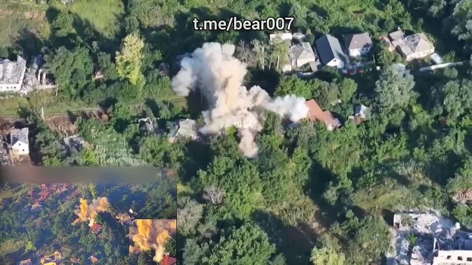 Кадры работы Отряда "Анвар" :