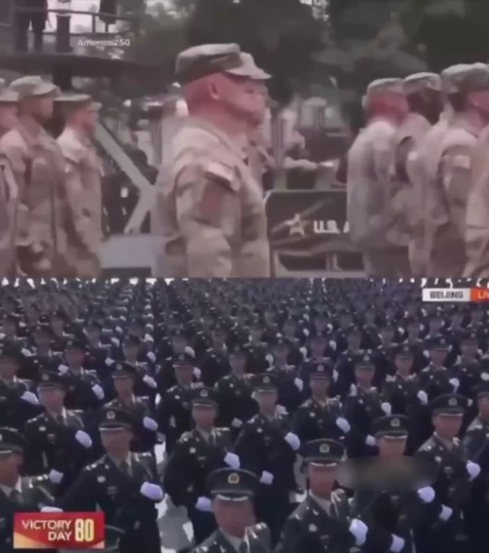 Американцы сравнили парад, приуроченный к 250-летию армии США, и парад в Пекине