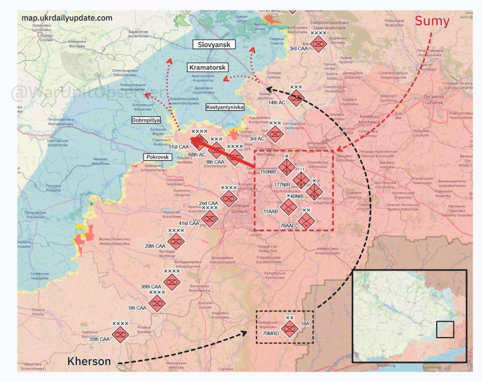 ВС РФ провели самую масштабную перегруппировку своих сил со времен боев под Киевом
