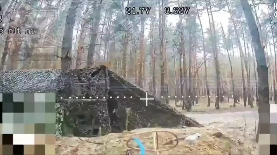 Уничтожение украинской РСЗО Град в районе Ковшаровки на Купянском направлении