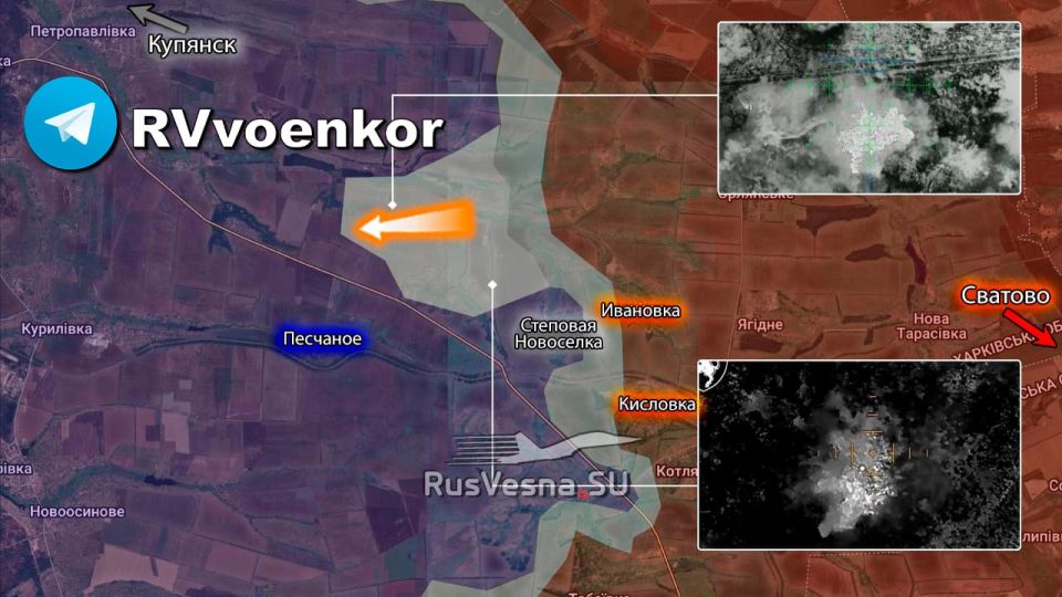 Армия России начала наступление на новом участке Харьковской области, заняв ряд опорников ВСУ за Степовой Новосёловкой