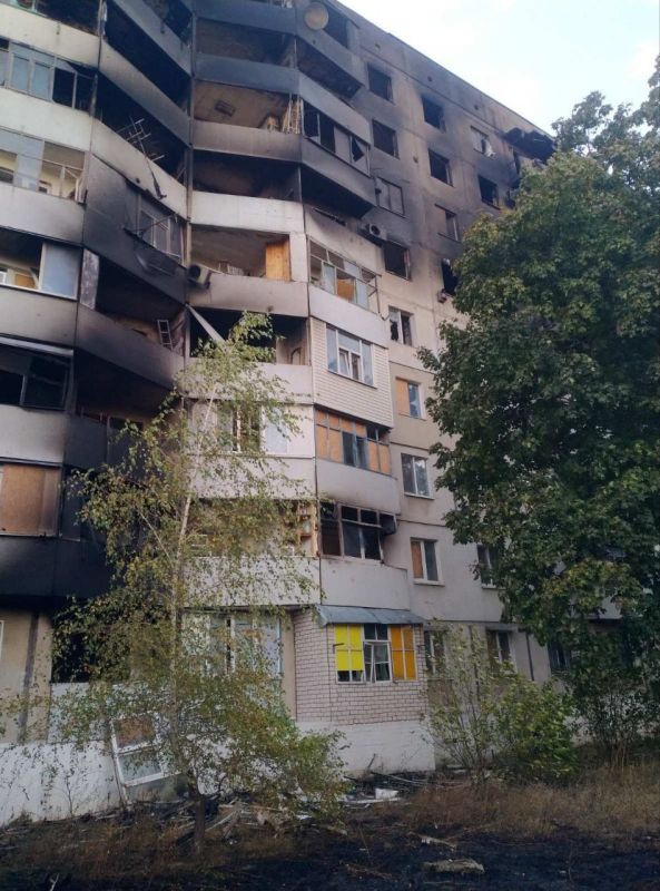 Ковшаровка, 1 дом частично сгорел