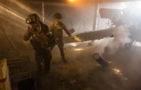 ВС РФ развернули флаги над освобожденным Песчаным Харьковской области