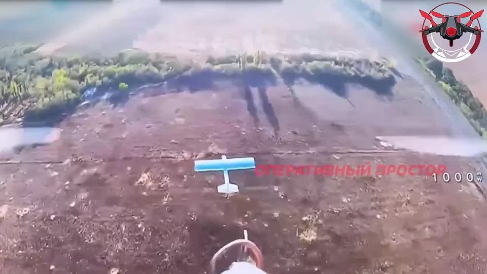 Сбитие украинских БПЛА самолетного типа над Харьковской областью