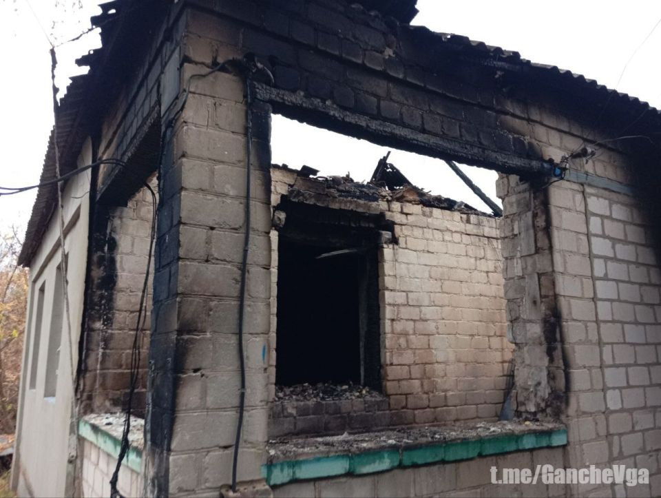 Виталий Ганчев: Боевики украинской армии, применяя БПЛА, атаковали дома мирных жителей в сёлах Ольшана и Таволжанка Купянского района