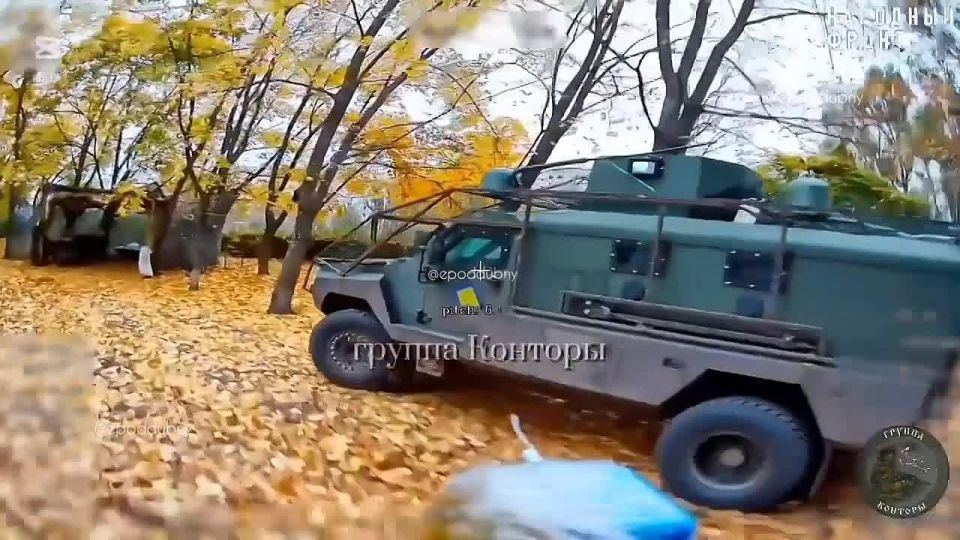 Кадры из освобождаемого Купянска с беспилотной охотой — этот вражеский транспорт уже отъездился!