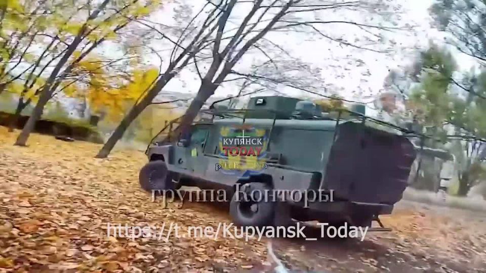 Купянское направление. Успешное поражение автомобиля ВСУ в районе Нечволодовки