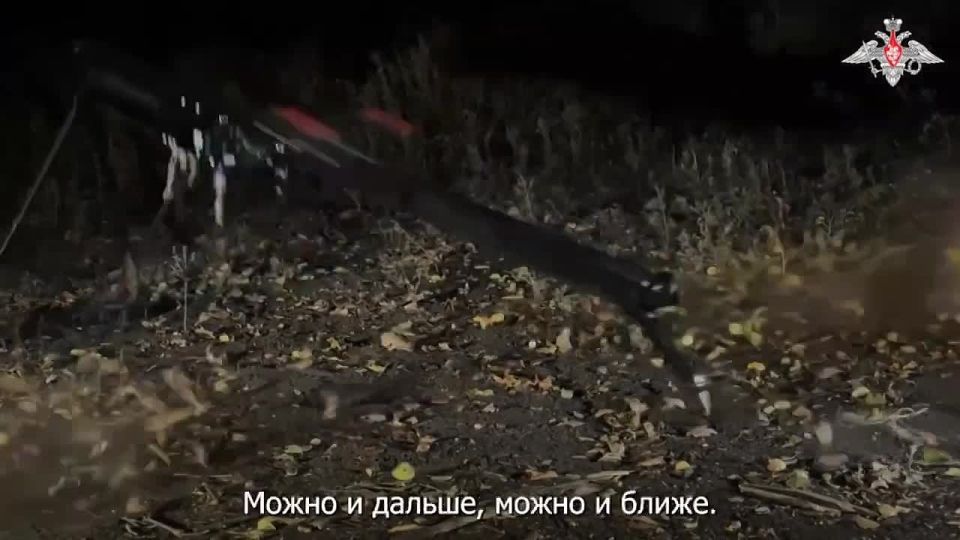 Расчёт барражирующего боеприпаса «Куб» 1-й гвардейской танковой армии группировки войск «Запад» уничтожил замаскированную аппаратуру связи и личный состав подразделения ВСУ в Харьковской области