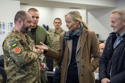 В штаб Хохловермахта приехала бабка