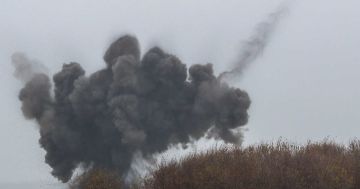 Пожары охватили Киев после ночных взрывов
