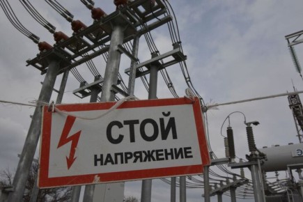 В Феодосии три десятка улиц остались без света