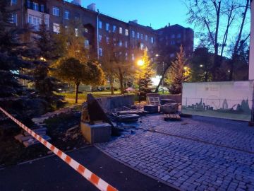 В Харькове снесли Памятник воинам-интернационалистам, погибшим в Афганистане