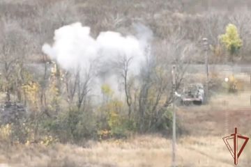 Бойцы «стальной» бригады Росгвардии уничтожили расчет БПЛА ВСУ в Харьковской области (видео)