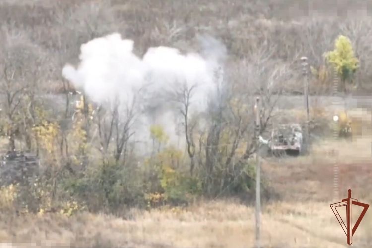 Бойцы «стальной» бригады Росгвардии уничтожили расчет БПЛА ВСУ в Харьковской области (видео)