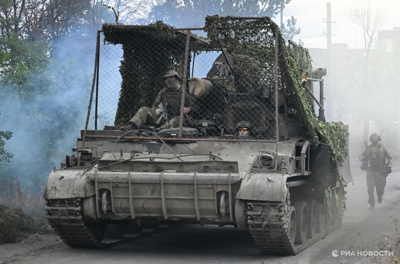 ВС России проводят зачистку трех населенных пунктов Харьковской области