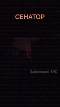 Видео горящей Змиевской ТЭС в Харьковской области публикуют в сети