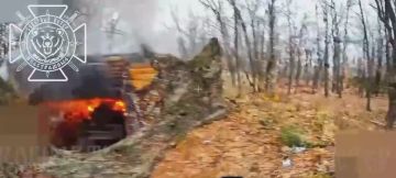 Дроны на оптоволокне уничтожают украинские САУ Богдана и РСЗО Град в Харьковской области