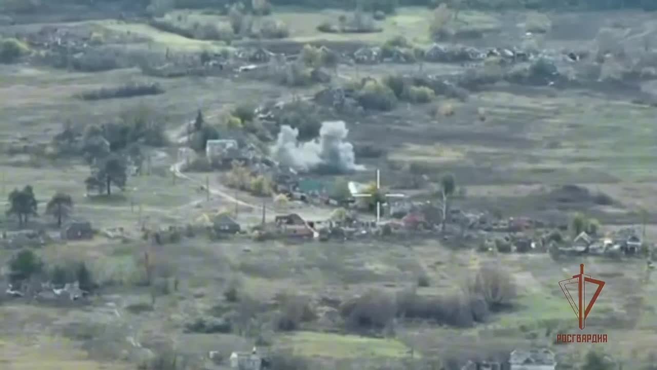 На харьковском направлении военнослужащие 116-й отдельной бригады особого назначения Росгвардии выявили и уничтожили пункт управления беспилотными летательными аппаратами противника