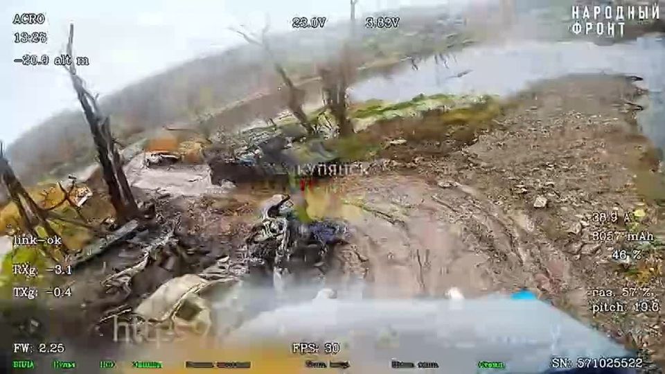 Владислав Шурыгин: Купянское направление парни жгут технику врага на переправе