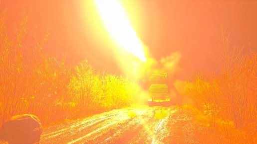 «Солнцепек» сжег командный пункт «Азова»* в Харьковской области