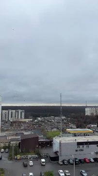 Чингис Дамбиев: Утренняя "Герань" летит по своим делам над Харьковом